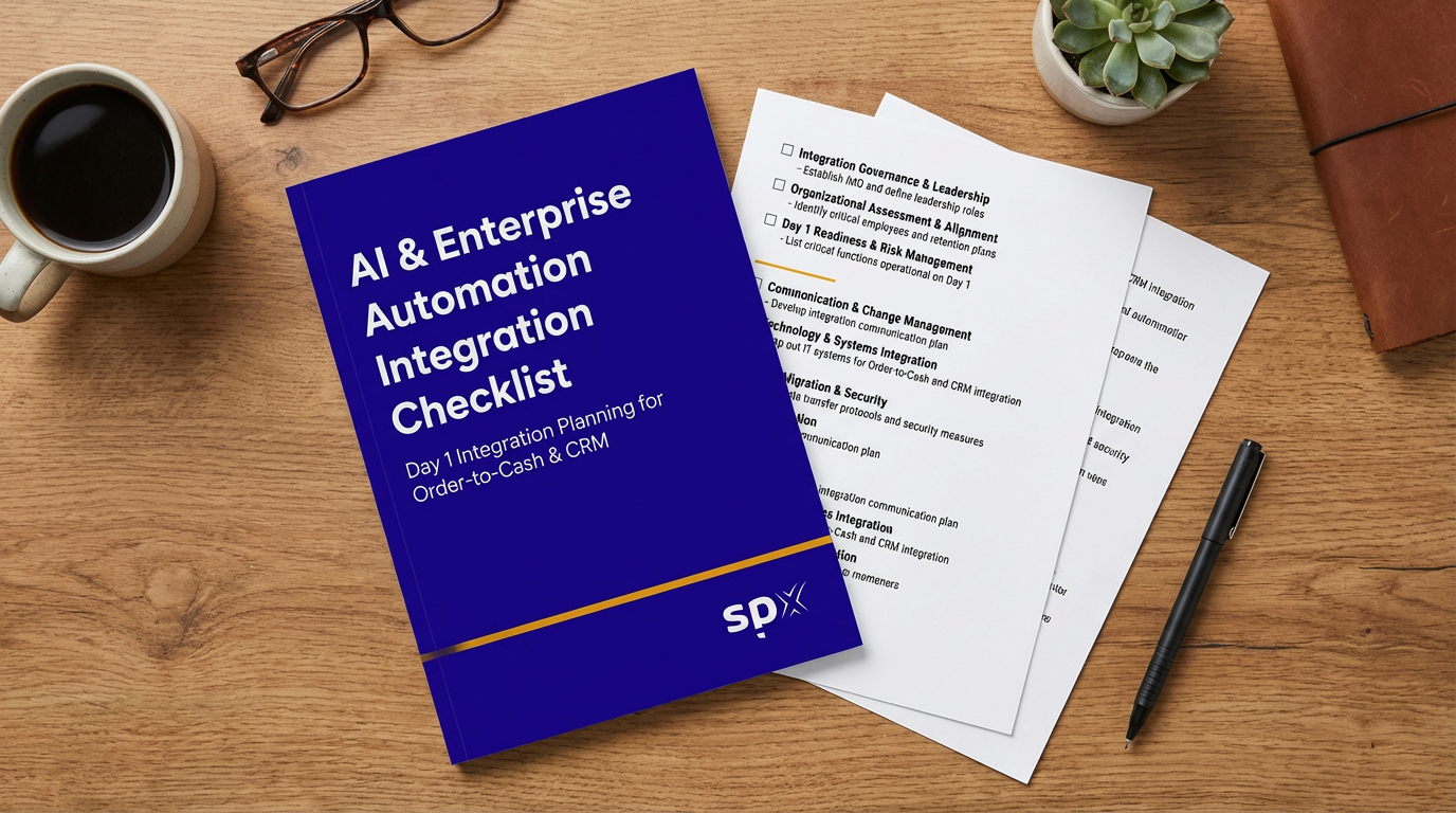AI & Enterprise Automation Integration Checklist Image