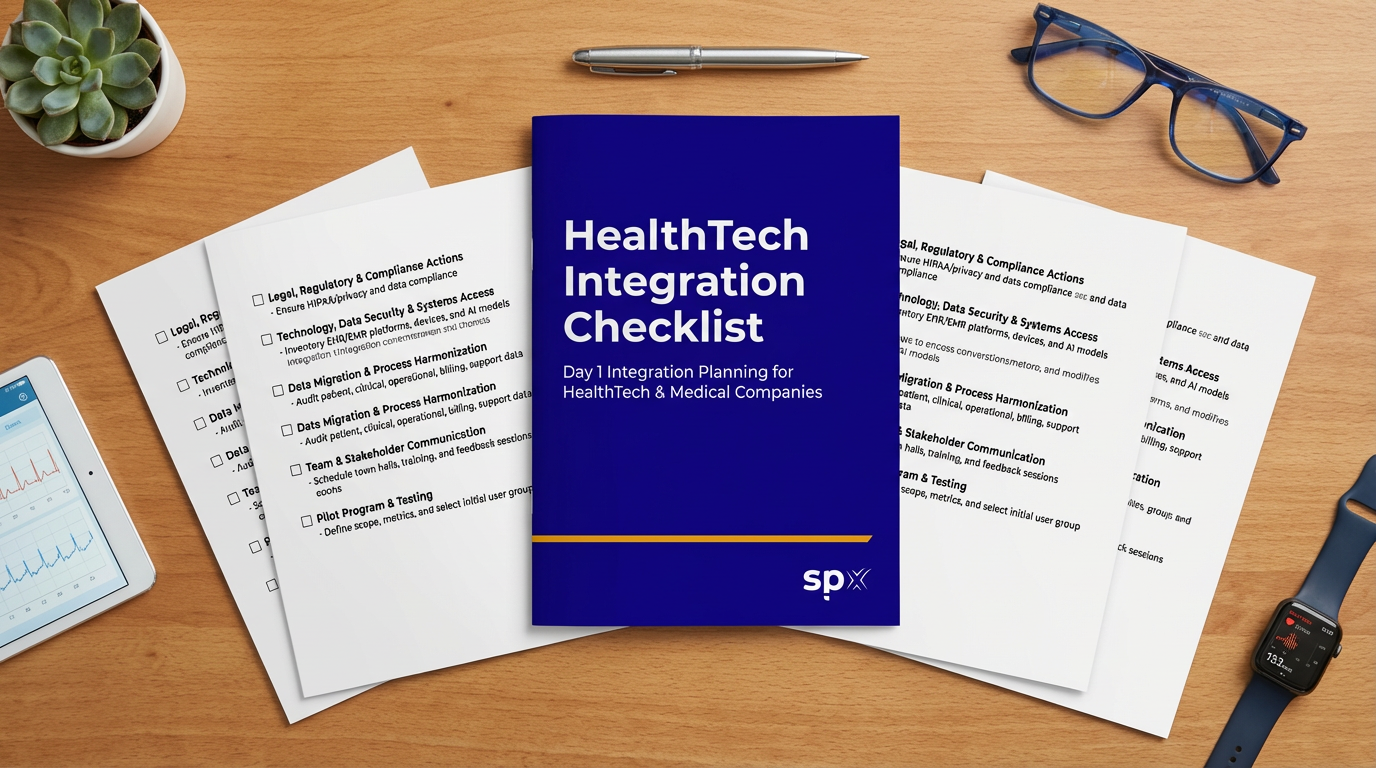 HealthTech Integration Checklist Image
